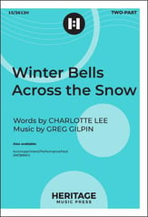 Winter Bells Across the Snow Two-Part choral sheet music cover